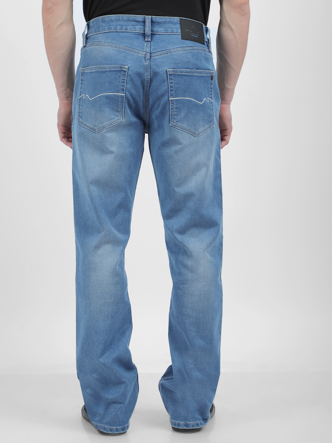 Numero Uno Men Faded Blue Jeans